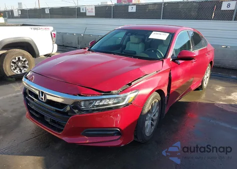 2018 Honda Accord Lx z USA, uszkodzony, nr VIN 1HGCV1F12JA038203